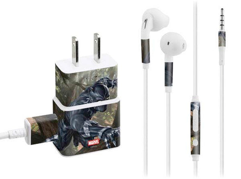 Marvel Black Panther In the Jungle Phone Charger Skin
